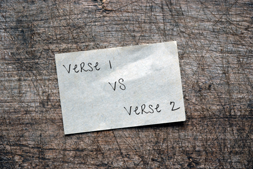 Making Second Verse Different Helpful Guide And Real Life Examples