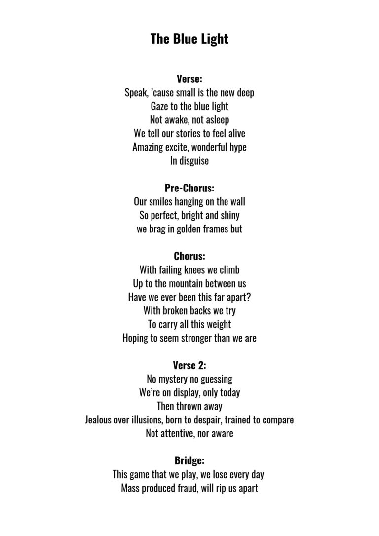 Writing Lyrics to Own Song - (Full Helpful Guide with Example Lyrics)