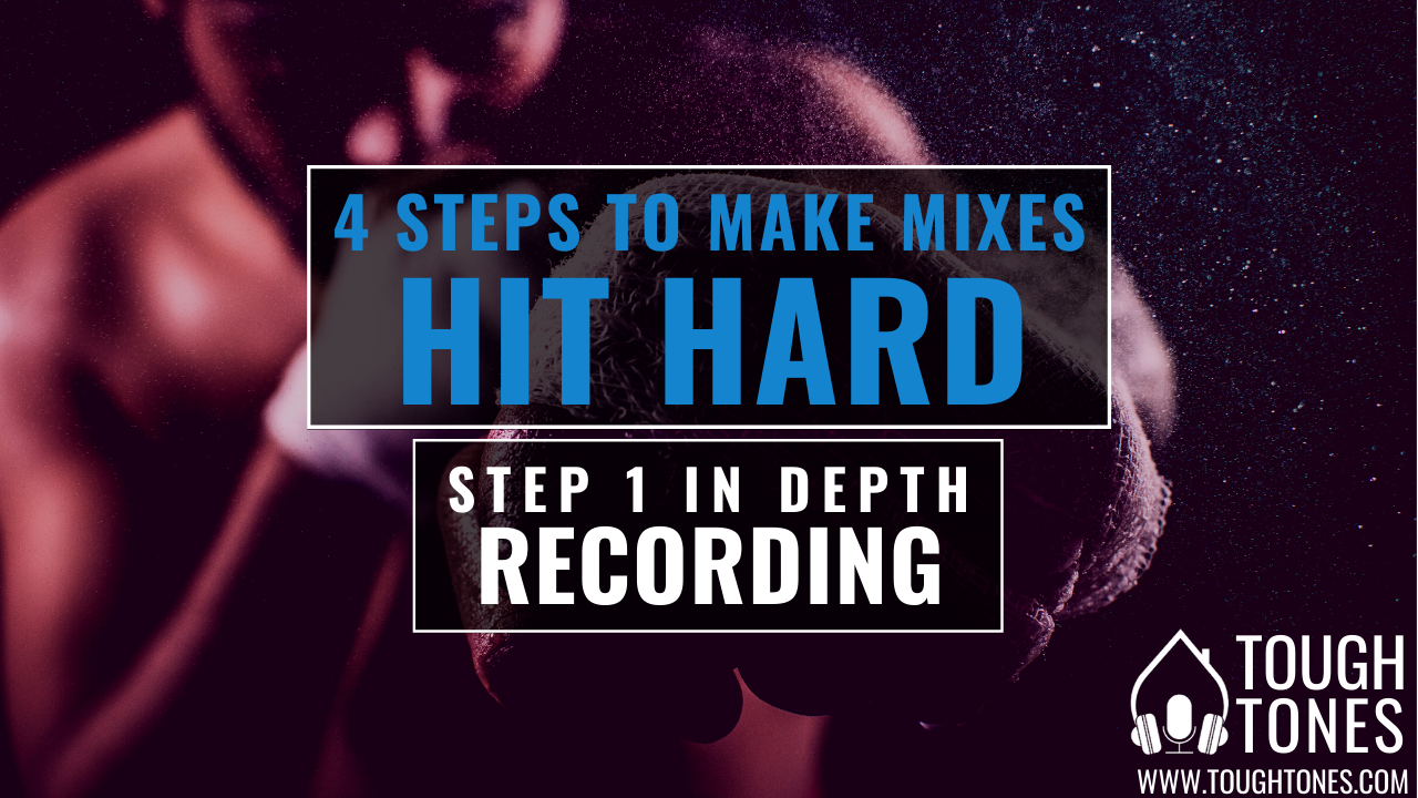 hard-hitting mix: recording tight guitar and bass tracks