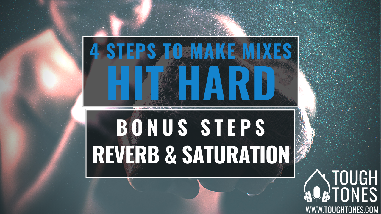 hard hitting mix snare reverb & saturation