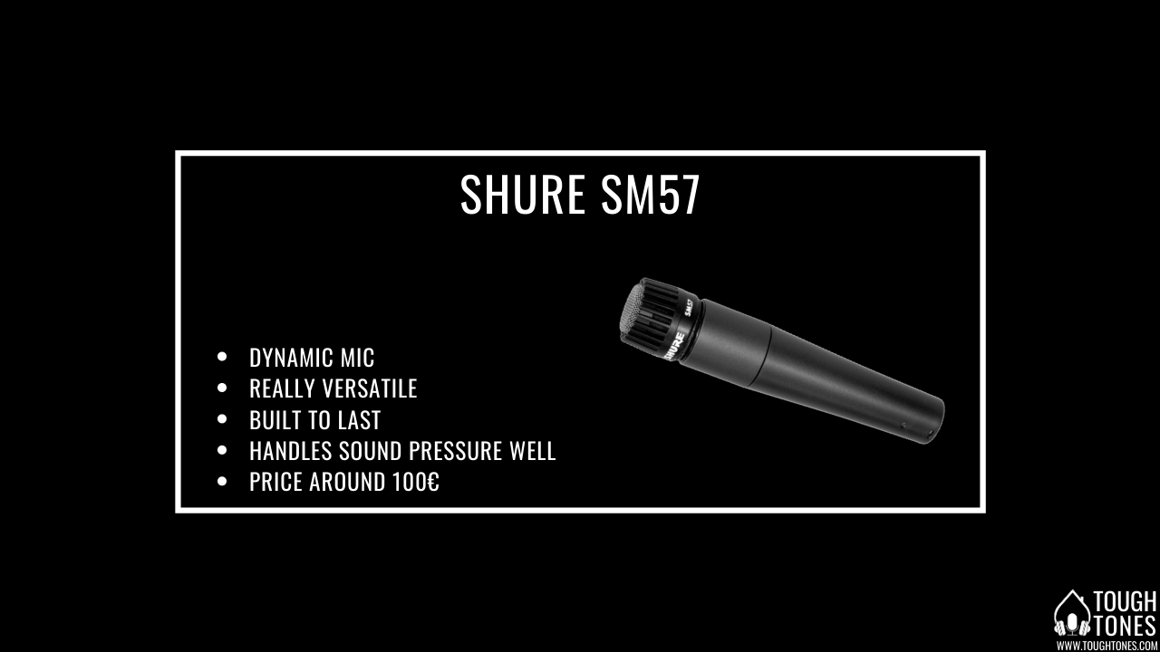 Mic Shootout Shure SM57