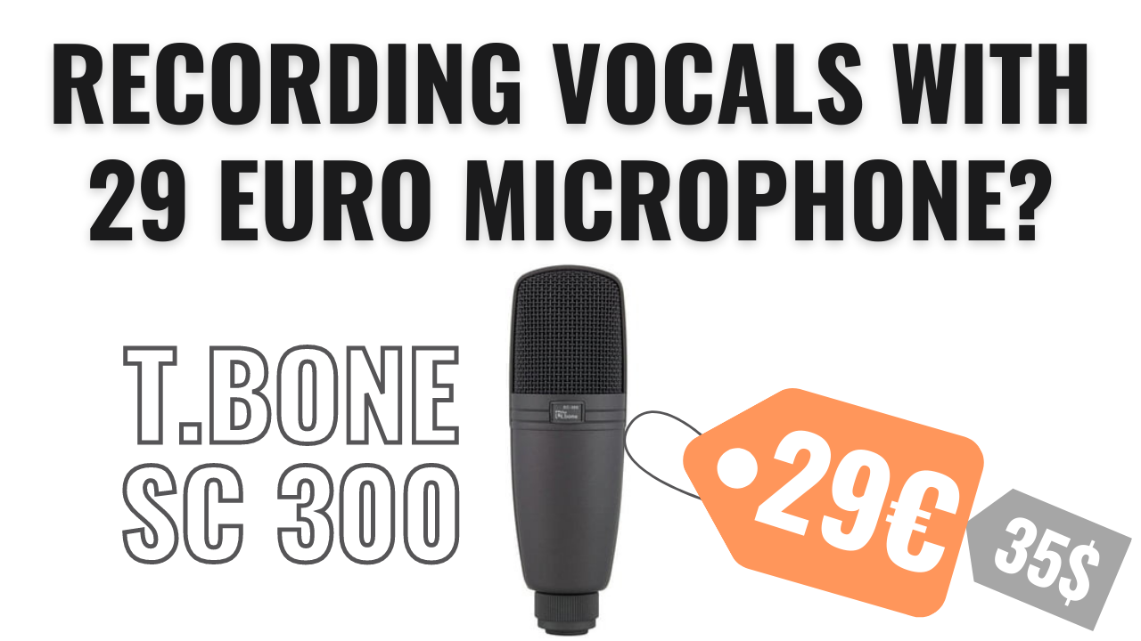 recording vocals with cheap microphone