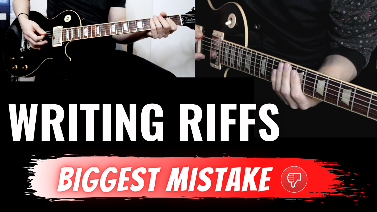 writing riffs – biggest mistake